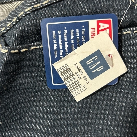 Vtg Gap Women’s Denim Bootcut Flare? Size 6 White Stitch BNWT Jeans Hippie - Picture 3 of 7
